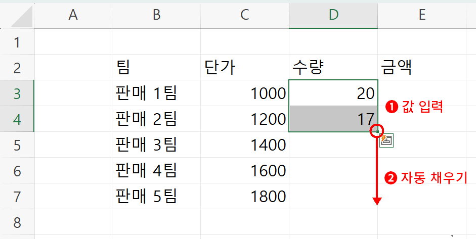 자동 채우기 종합6