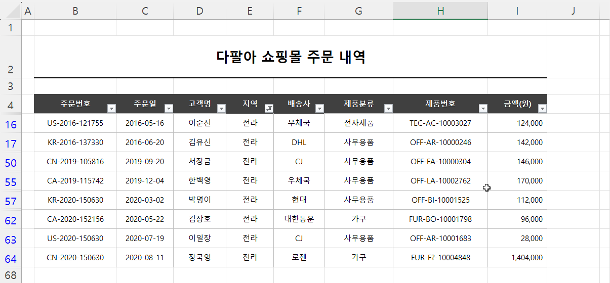 전라 필터